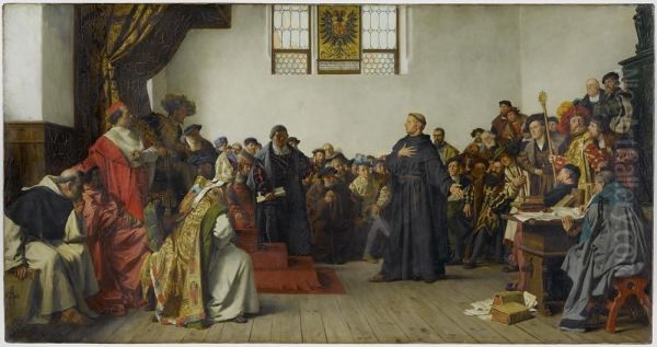 Luther auf dem Reichstag zu Worms - view 1