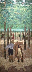 De twe scholieren by Jean-Edouard Vuillard