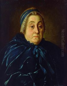 Portrait of Anna Vasiliyevna Buturlina (1708-1771) by Aleksey Antropov