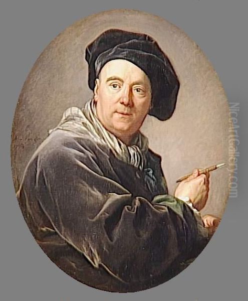 Portrait ofCarle van Loo, painter - view 1