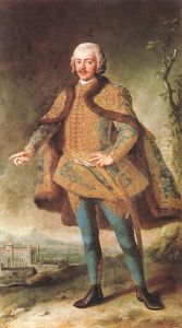Portrat des Denes Banffy by Martin Van Meytens