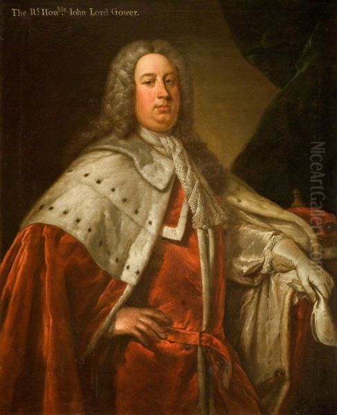 Portrait ofJohn Leveson-Gower, 1st Earl Gower(1694-1754) - view 1