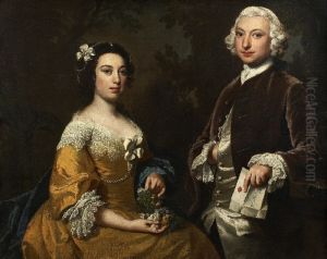 Portrait of William Wilberforce (1721-1777), and Hannah Wilberforce, nee Thornton (d.1788) by Joseph Highmore