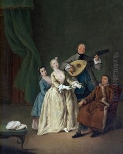 Family little concert by Pietro Longhi