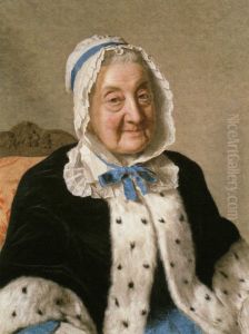 Portrait of Marthe Marie Tronchin by Jean-Etienne Liotard