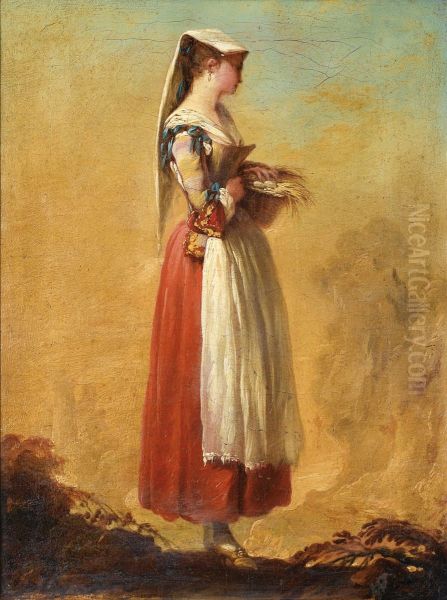 Girl from Frascati - view 1
