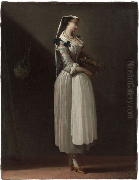 A countrywoman from Frascati - view 1