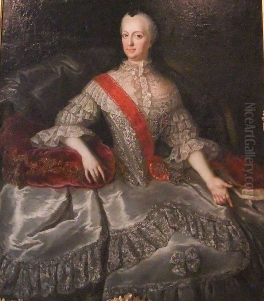Portrait ofJoanna Elisabeth of Holstein-Gottorp(1712-1760), mother of Catherine the Great - view 1