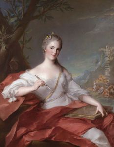 Marie-Genevieve Boudrey as a muse