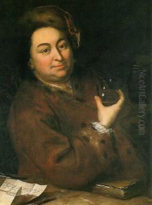 Michael Schuppach(1707-1781). by Jakob Emanuel Handmann