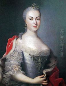 Portrait ofCountess Maria Louise Albertine of Leiningen-Falkenburg-Dagsburg(1729-1818), wife ofPrince Georg Wilhelm of Hesse-Darmstadt