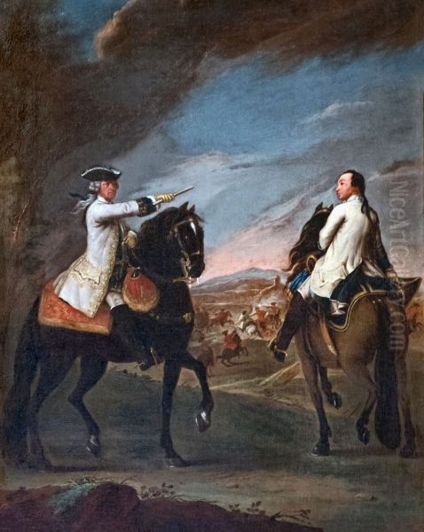 Portrait of William Graham Duke of Montrose and his aide John Moser de Filsek - view 1
