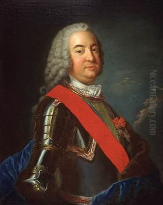 Portrait ofPierre Francois de Rigaud, Marquis de Vaudreuil-Cavagnal(1698-1778) Portrait ofPierre Francois de Rigaud, Marquis de Vaudreuil-Cavagnal(1698-1778)