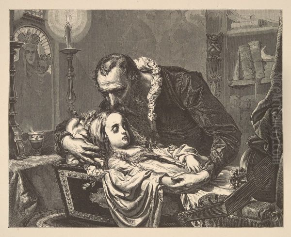 Jan Kochanowski over the corpse of his daughter Ursula - view 1