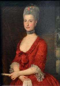 Portrait ofArchduchess Maria Christina(1742-1798), Duchess of Teschen by Marcello Bacciarelli