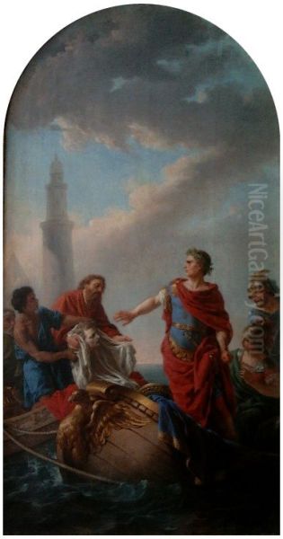 Caesar's remorse at the death of Pompey. - view 1
