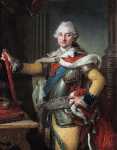 Portrait of Stanislaus Augustus Poniatowski. Portrait of Stanislaus Augustus Poniatowski.