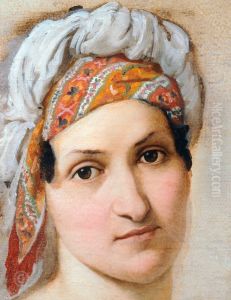 Portrait of Vincenza Scaccia, the artist's girlfriend