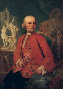 Self-portrait by Franz Georg Hermann
