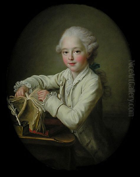 Portrait of marquis de Briges, aged 7 - view 1