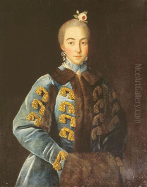 Portrait of Anna Petrovna Sheremeteva (1744-1768) - view 1