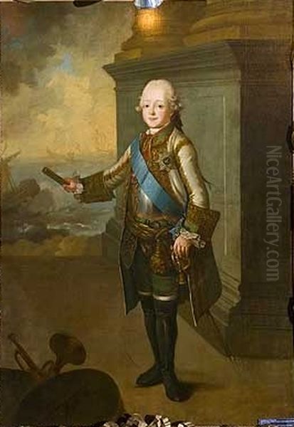 Portrait of Tsarevich Paul Petrovich (1754-1801) - view 1