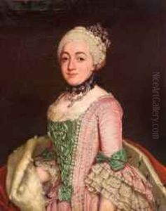 Marie Leopoldine von Anhalt-Dessau (1746-1769), Furstin zur Lippe-Detmold by Christoph Friedrich Reinhold Lisiewski