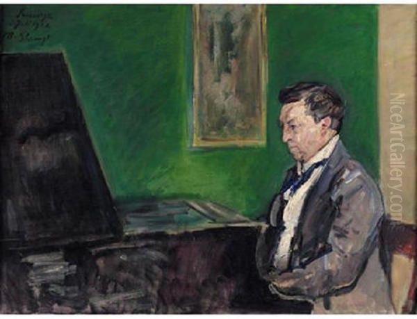 Conrad Ansorge am Klavier - view 1