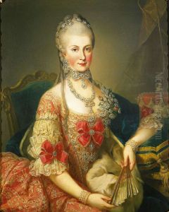 Erzherzogin Marie Christine by Martin Van Meytens