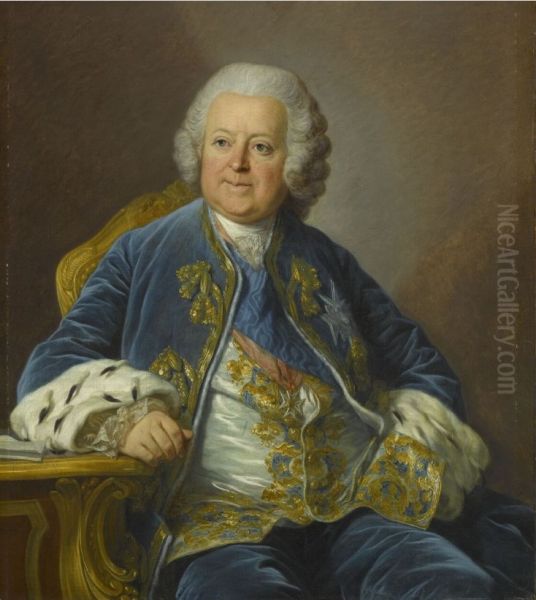 Portrait deLouis Phelypeaux de Saint-Florentin(1705-1777), comte de Saint Florentin, Duc de La Vrilliere, ministre et secretaire d'Etat - view 1