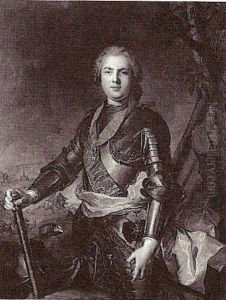 Portrait du dauphin Louis by Jean-Marc Nattier