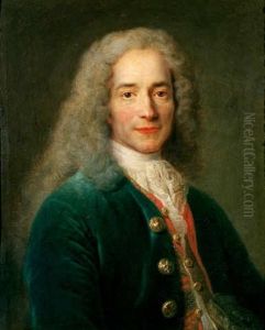 Voltaire [at the age of twenty-four (?)] by Nicolas de Largilliere