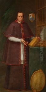 Portrait of Josep Climent i Avinent (1706-1781) by Josep Vergara