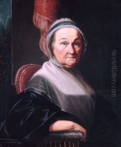 Portrait of Mrs Benjamin Simons by Henry Benbridge