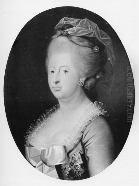 Portrait of Caroline Mathilde - view 1