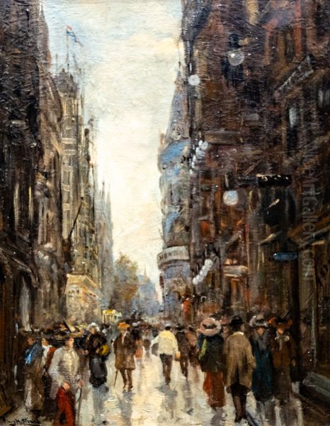 Strassenszene in Den Haag - view 1