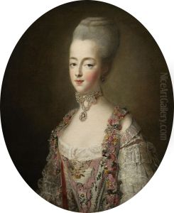 Marie Antoinette as Dauphine of France by Francois-Hubert Drouais