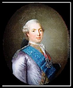 Louis Stanislas Xavier de France, comte de Provence (futur roi Louis XVIII) (1755-1824) by Jean-Martial Fredou