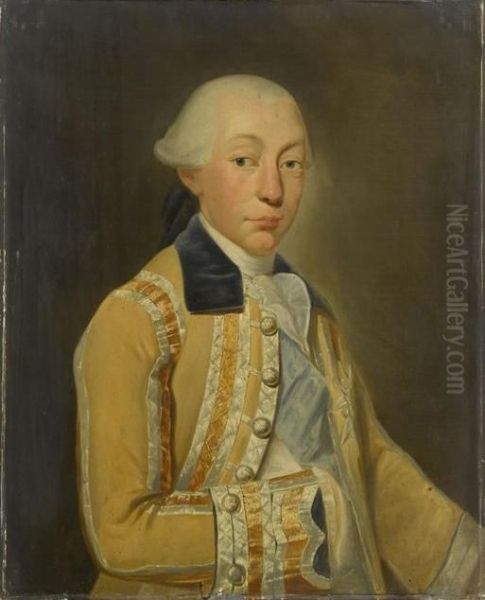 Portrait deLouis Francois Joseph, Prince of Contien habit de chasse - view 1
