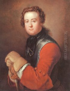 Portret van Georg Wenzeslaus von Knobelsdorff Portret van Georg Wenzeslaus von Knobelsdorff