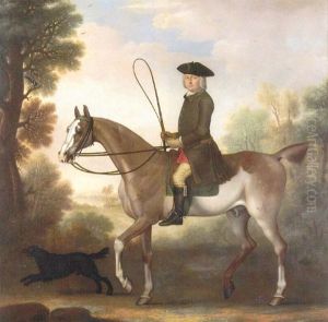 Thomas Gage, 1st Viscount Gage and his horse by James Seymour
