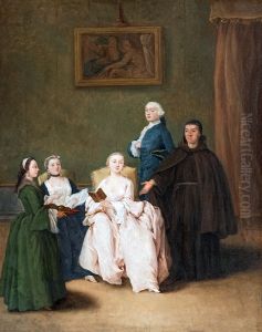The friar's visit by Pietro Longhi