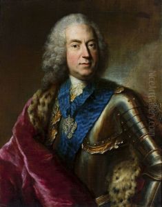 Portrait ofKarl August Rex(1701-1768), politician (Electorate of Saxony)