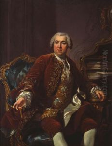Portrait of Nicolas Beaujon (1718-1786) by Louis-Michel Van Loo