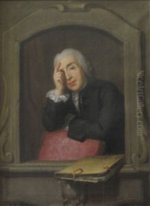 Bildnis Johann Rudolf Sinner (1702-1782). by Jakob Emanuel Handmann