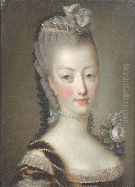 Portrait ofMarie Antoinette(1755-1793) - view 1