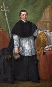 Portrait of Bishop Andrea Benedetto Ganassini by Pietro Longhi