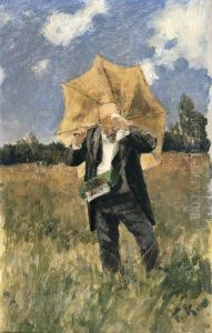 Der Botaniker by Friedrich Kallmorgen