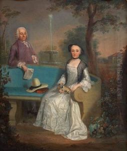 Ehepaar Martin Bachofen (1727-1814) und Margaretha Heitz (zugeschrieben). Ehepaar Martin Bachofen (1727-1814) und Margaretha Heitz (zugeschrieben).