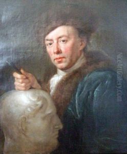 Portrat eines Bildhauers by Anna Dorothea Therbusch
